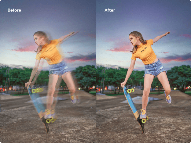 how to remove blur from photos